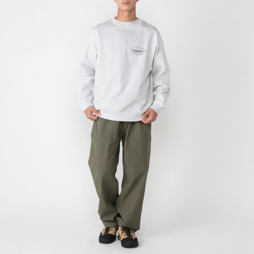 モデル：175cm / 着用サイズ：M Gramicci GRAMICCI Original Freedom Sweat Shirt画像2