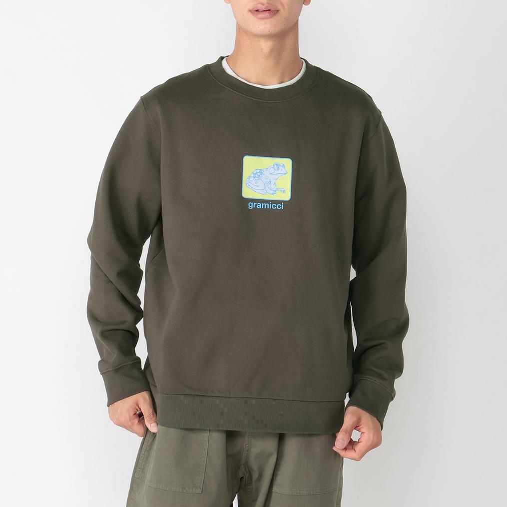 モデル：175cm / 着用サイズ：M Gramicci GRAMICCI Toad Sweat Shirt画像1
