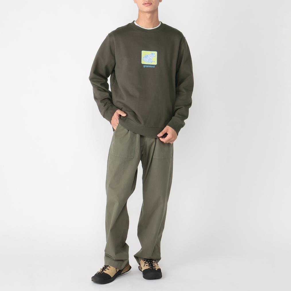 モデル：175cm / 着用サイズ：M Gramicci GRAMICCI Toad Sweat Shirt画像2