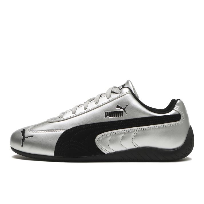 PUMA SPEEDCAT METALLIC #01SILVER/BK