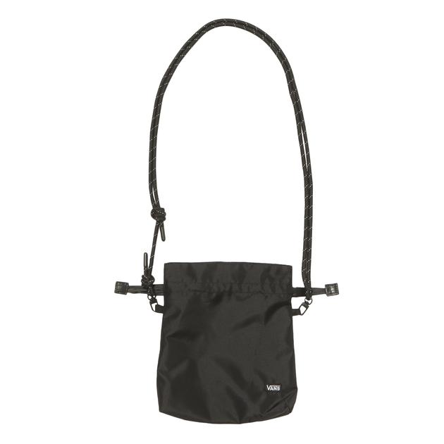 VANS】 ヴァンズ Drawstring Shoulder Bag バッグ 125K7190100 BLACK 