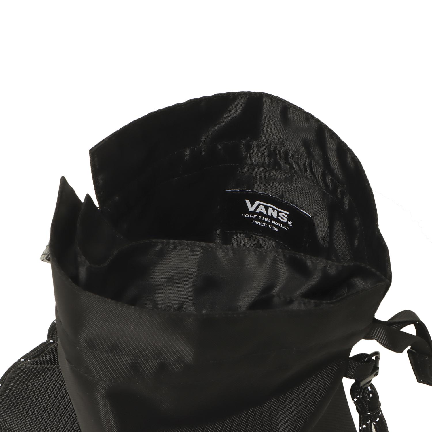 VANS】 ヴァンズ Drawstring Shoulder Bag バッグ 125K7190100 BLACK