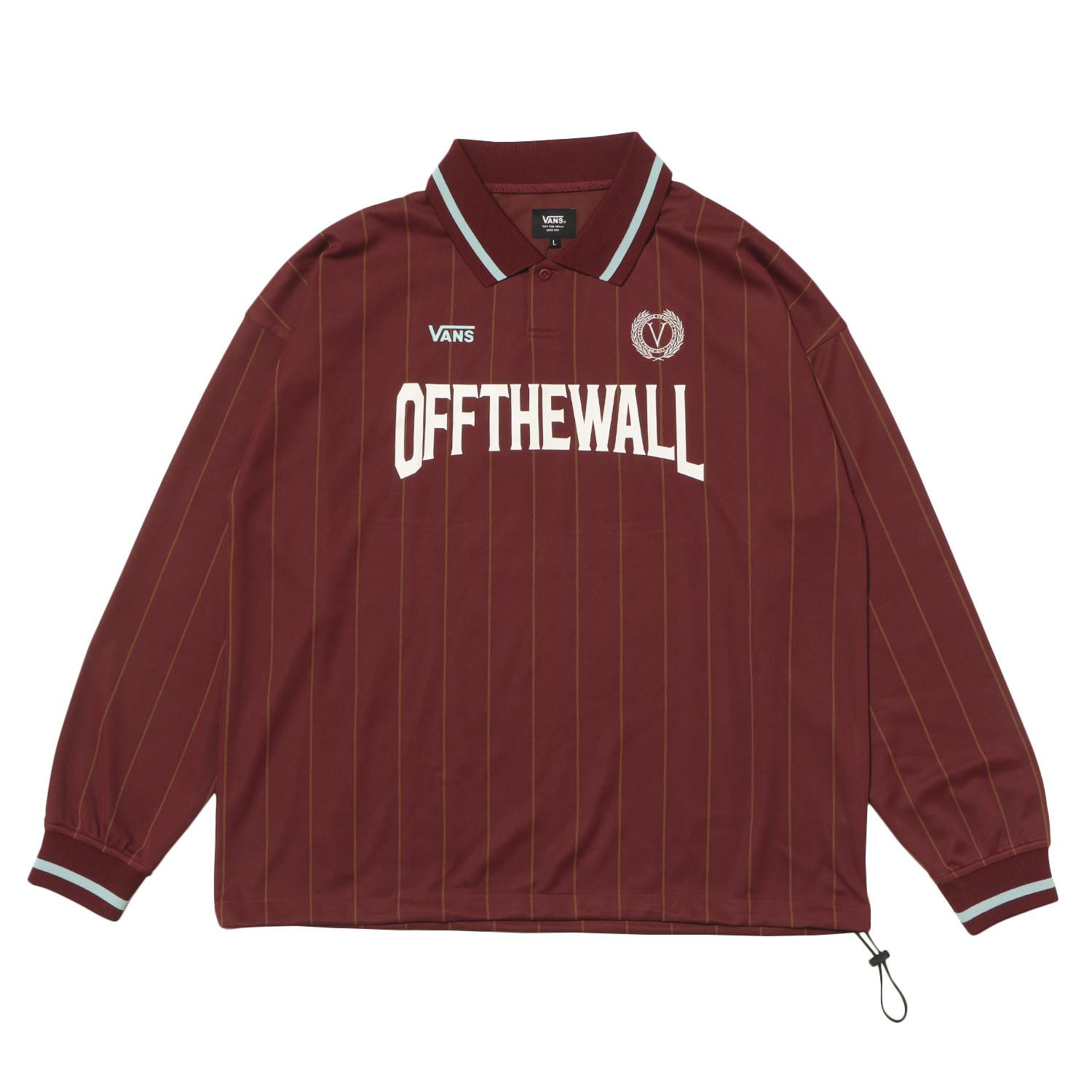 Vans M FC OTW L/S Gaming Shirt 125K1111100 BURGUNDY — photo 1 of 5