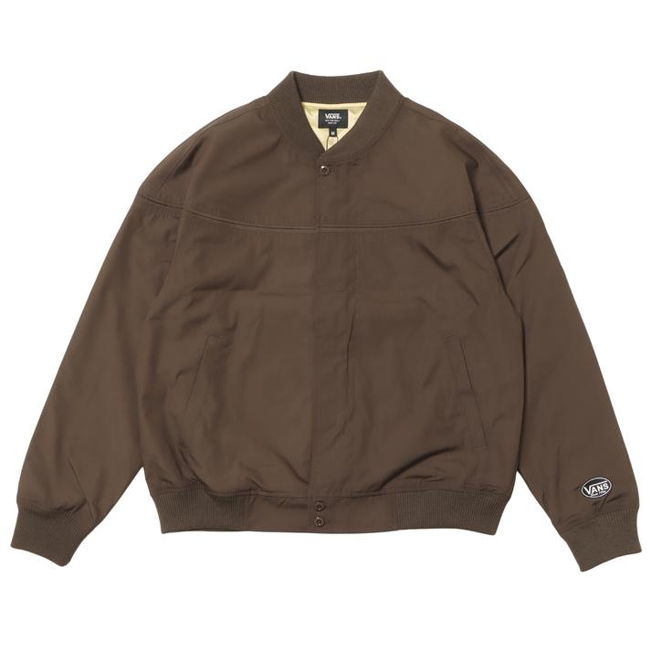 yz yVANSz @Y M Oval Logo Mil Derby JKT WPbg 125K1091200 BROWN M