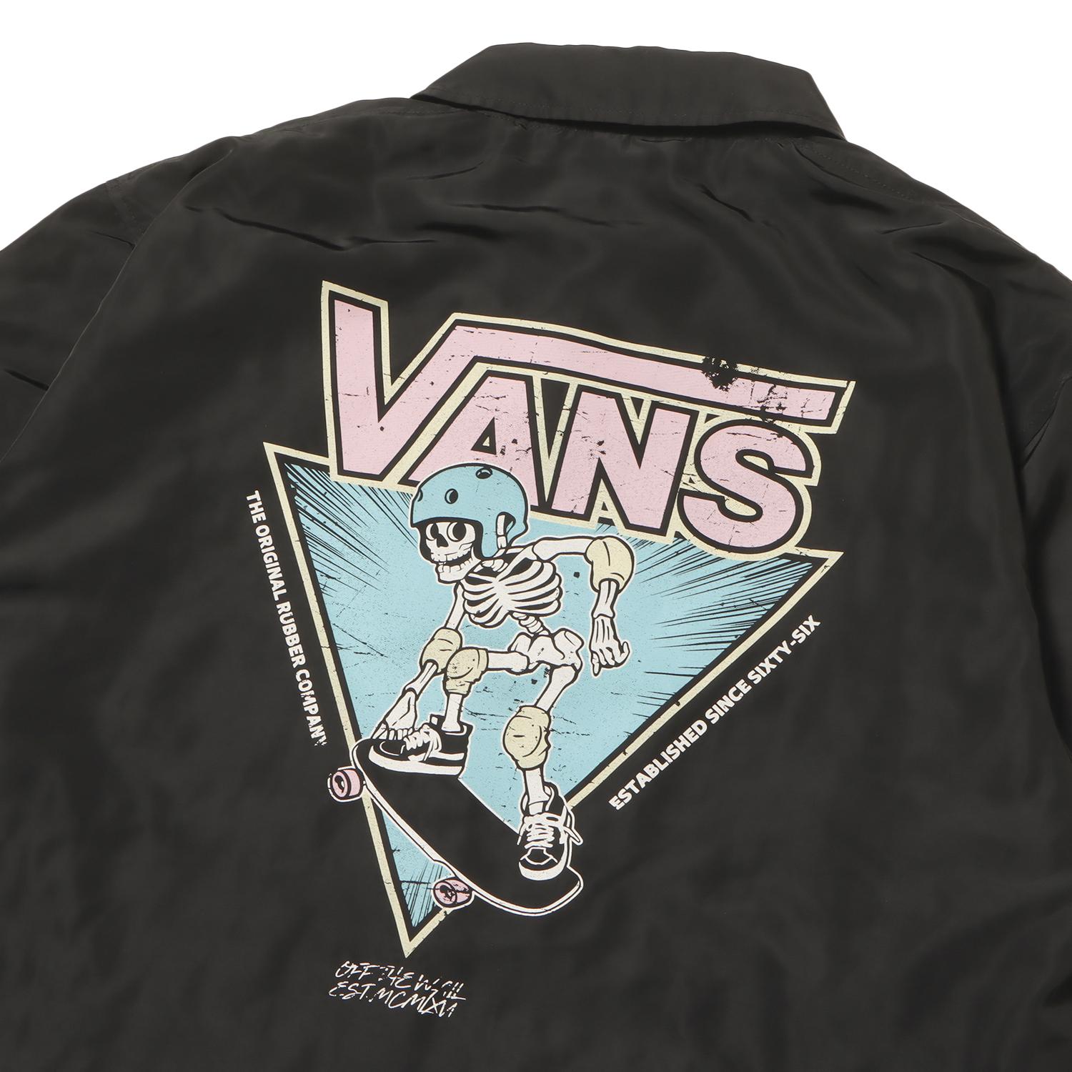 VANS】 ヴァンズ M Selhurst Coach JKT ジャケット 125K1094600 BLACK