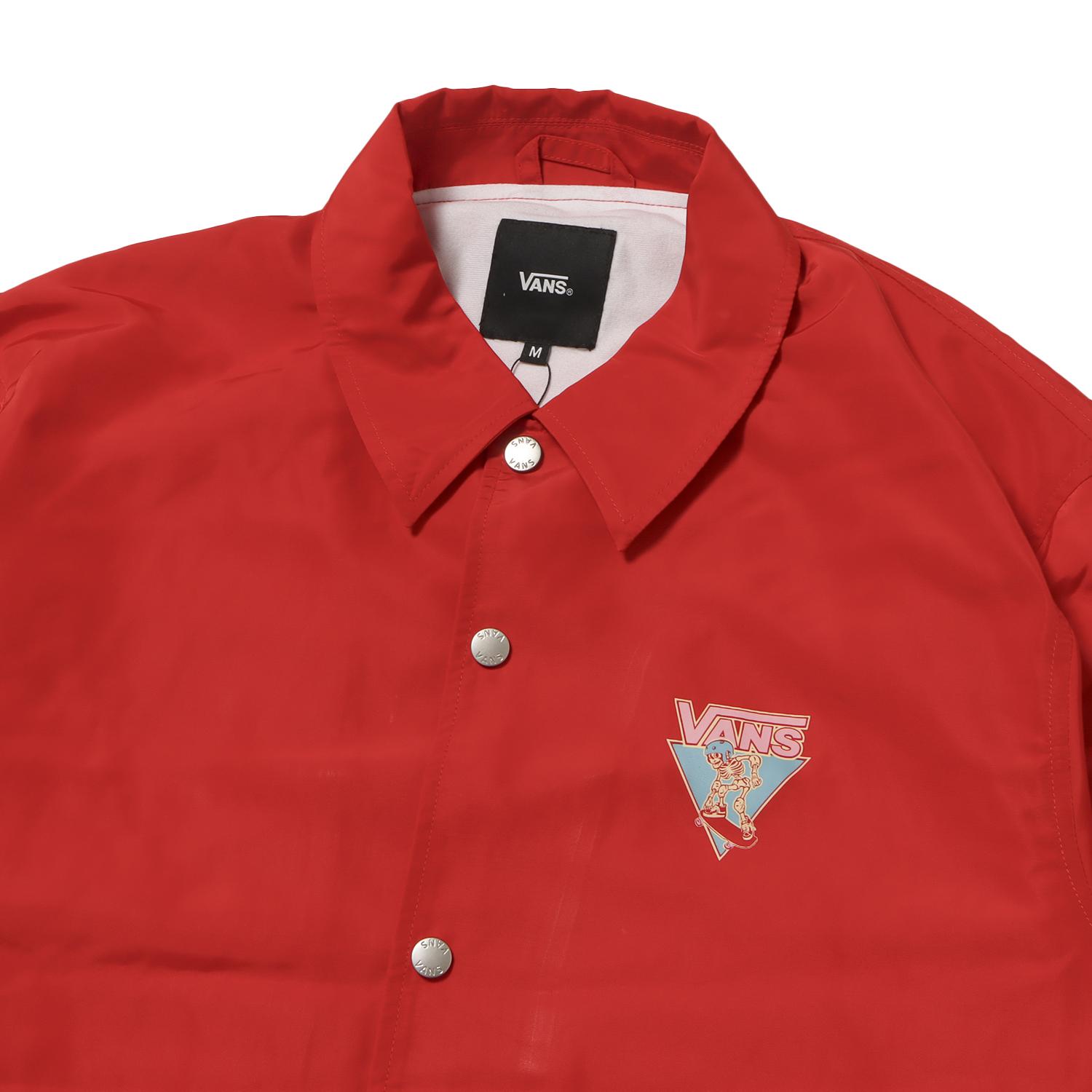 VANS】 ヴァンズ M Selhurst Coach JKT ジャケット 125K1094600 RED VANS】 ヴァンズ M Selhurst Coach JKT ジャケット 125K1094600 RED
