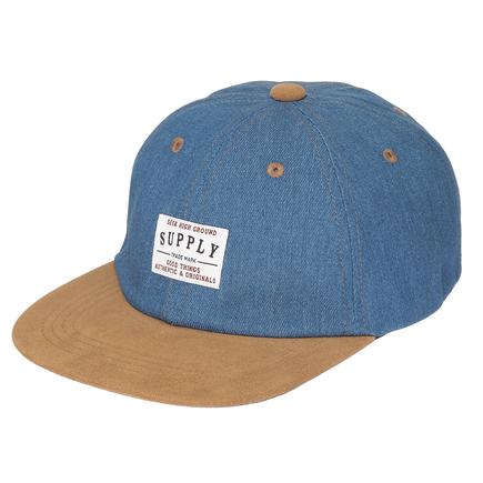 RIVER UP タグコンビキャップ