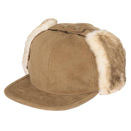 RIVER UP コーデュロイフラップキャップ