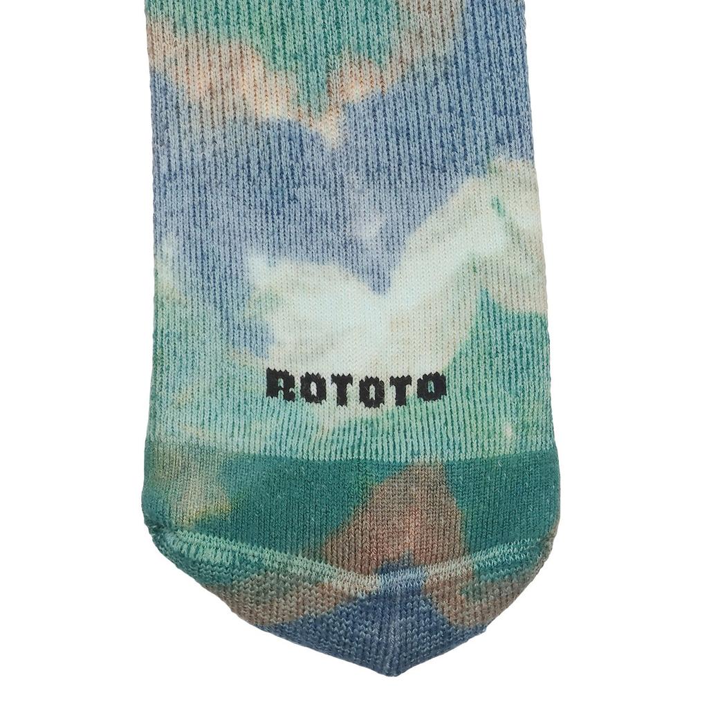  ROTOTO ROTOTO Allrounder Merino Crew Tiedye画像2