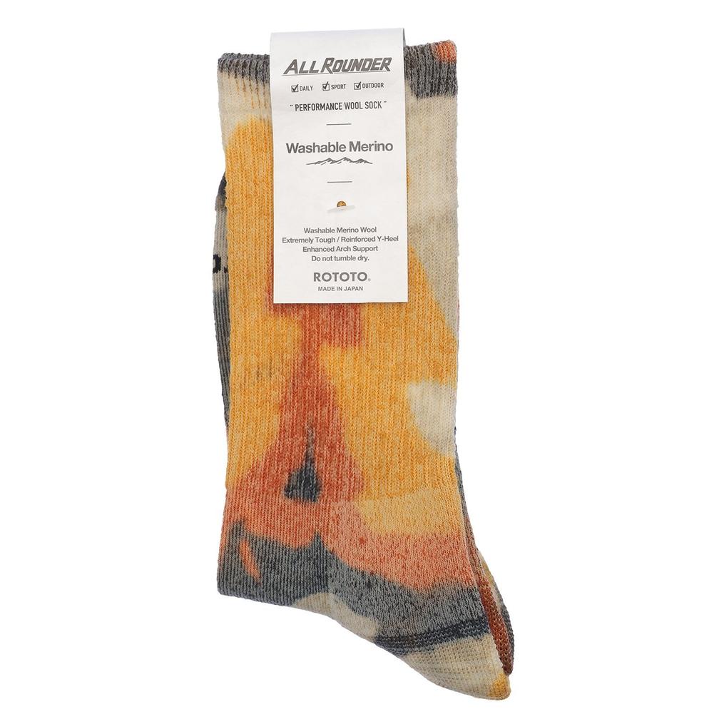  ROTOTO ROTOTO Allrounder Merino Crew Tiedye画像1