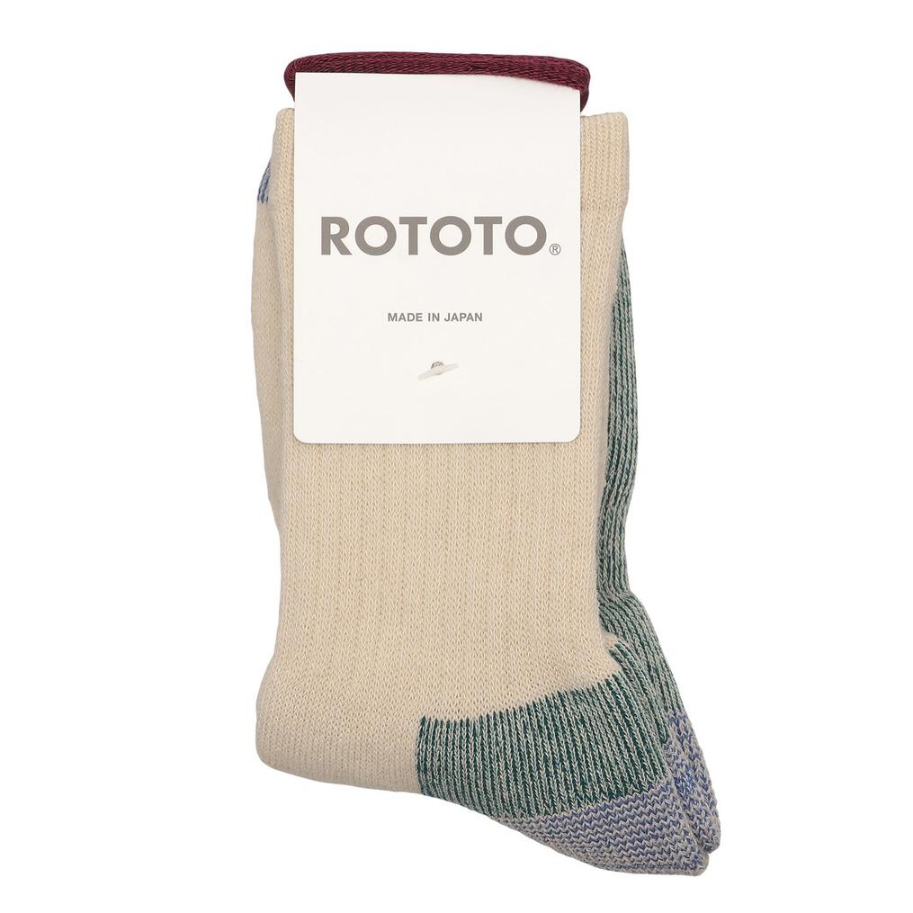  ROTOTO ROTOTO Double Face Merino Pile Socks画像1
