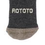  ROTOTO ROTOTO Merino Lambs Wool High Socks画像2
