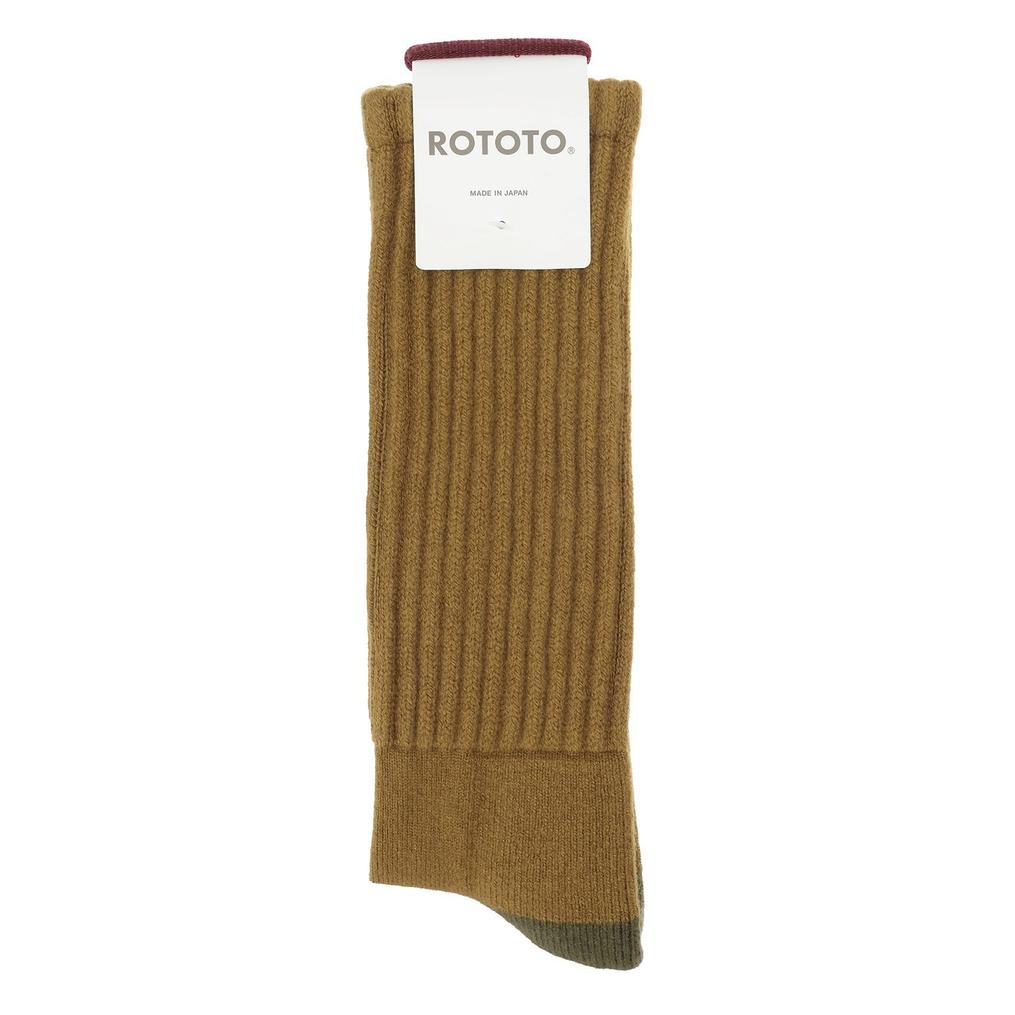  ROTOTO ROTOTO Merino Lambs Wool High Socks画像1