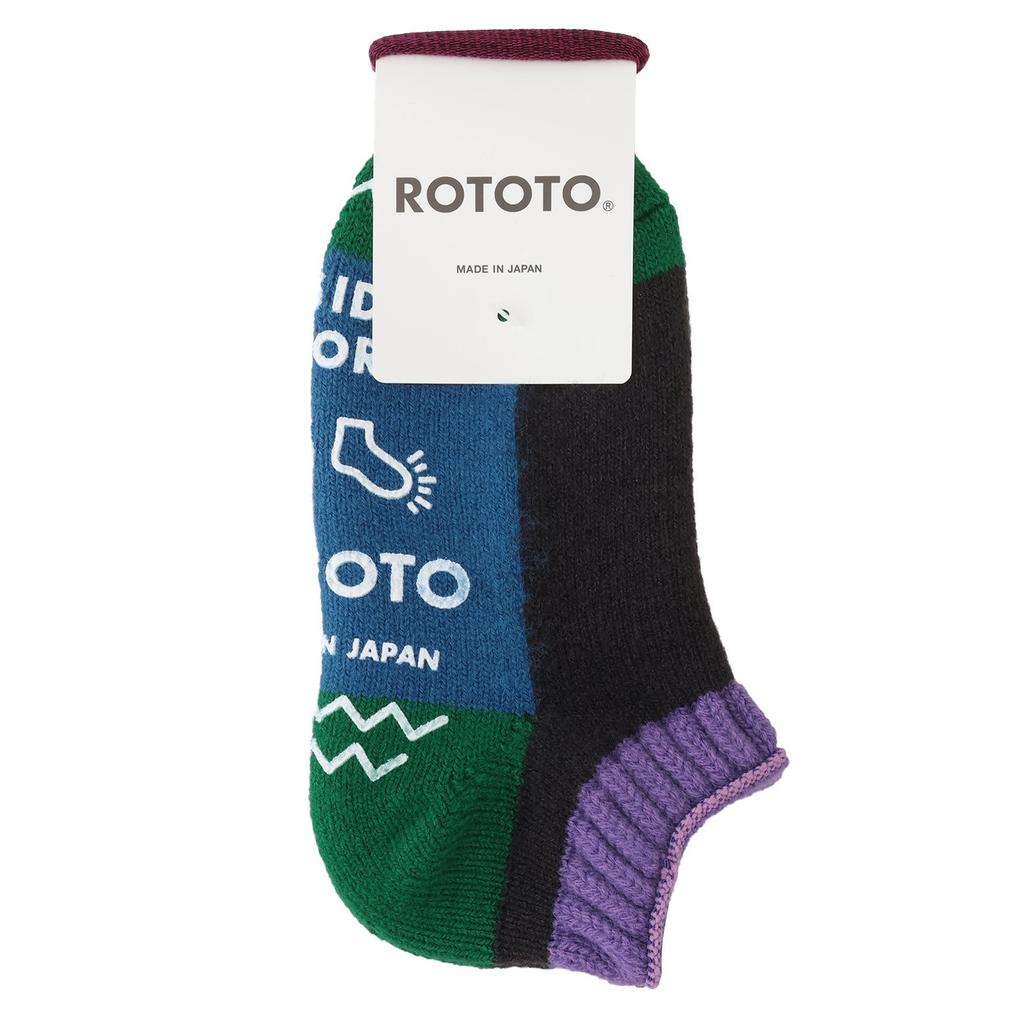  ROTOTO ROTOTO Pile Sockslipper Multi画像1