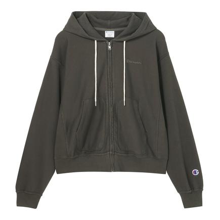 CHAMPION ウィメンズ リバースウィーブジップフードスウェット