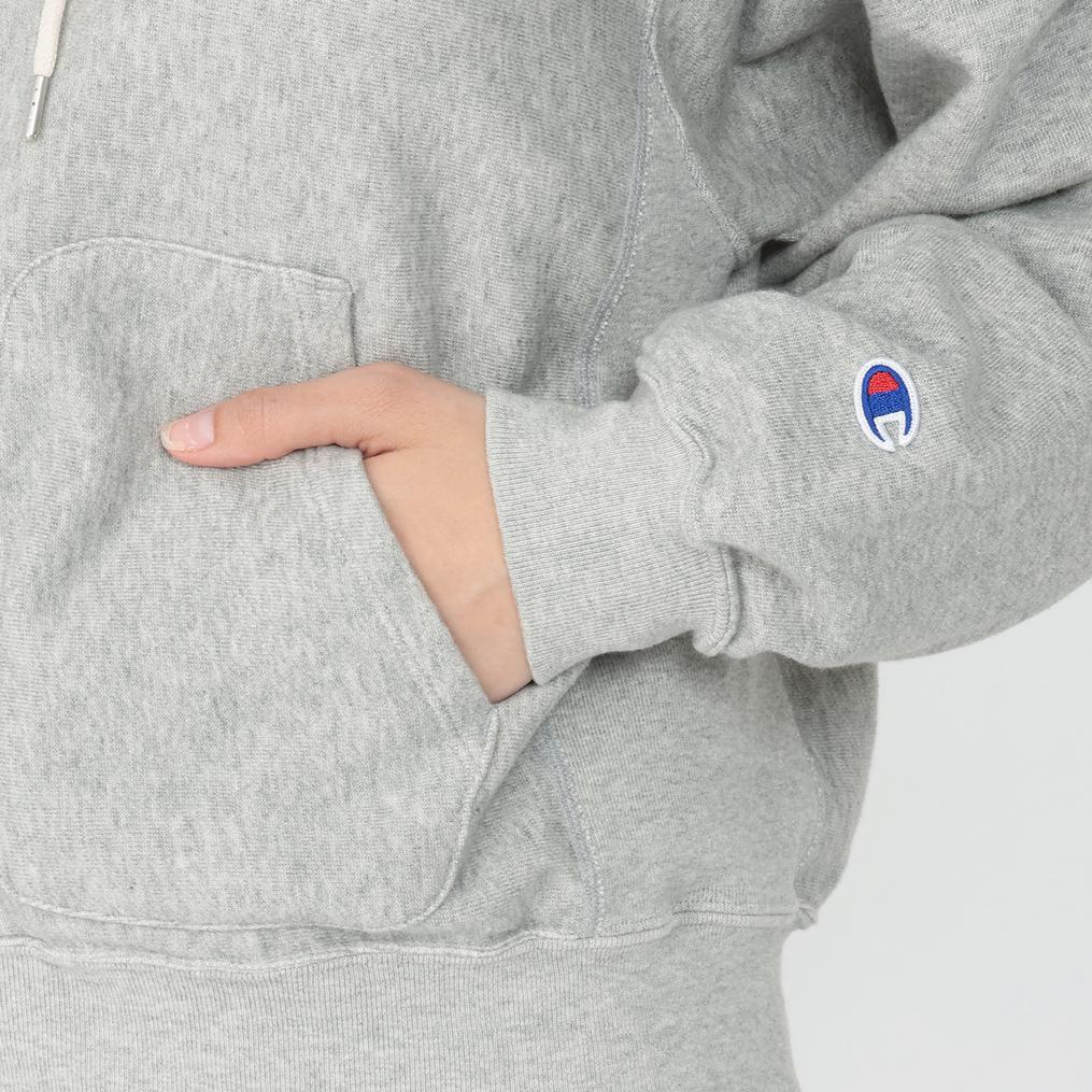  CHAMPION CHAMPION W's Reverse Weave Zip Hooded Sweat画像4