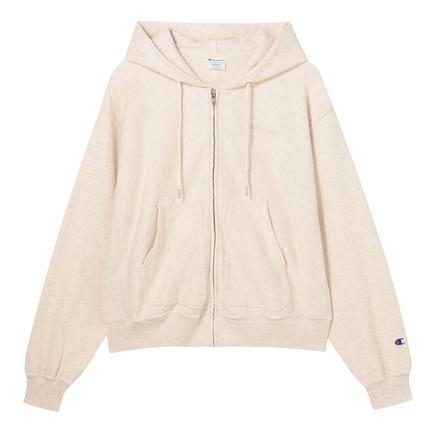 CHAMPION ウィメンズ リバースウィーブジップフードスウェット