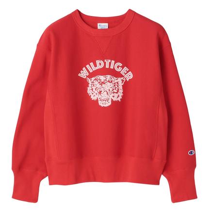 CHAMPION ウィメンズリバースウィーブクルーネックスウェットシャツ