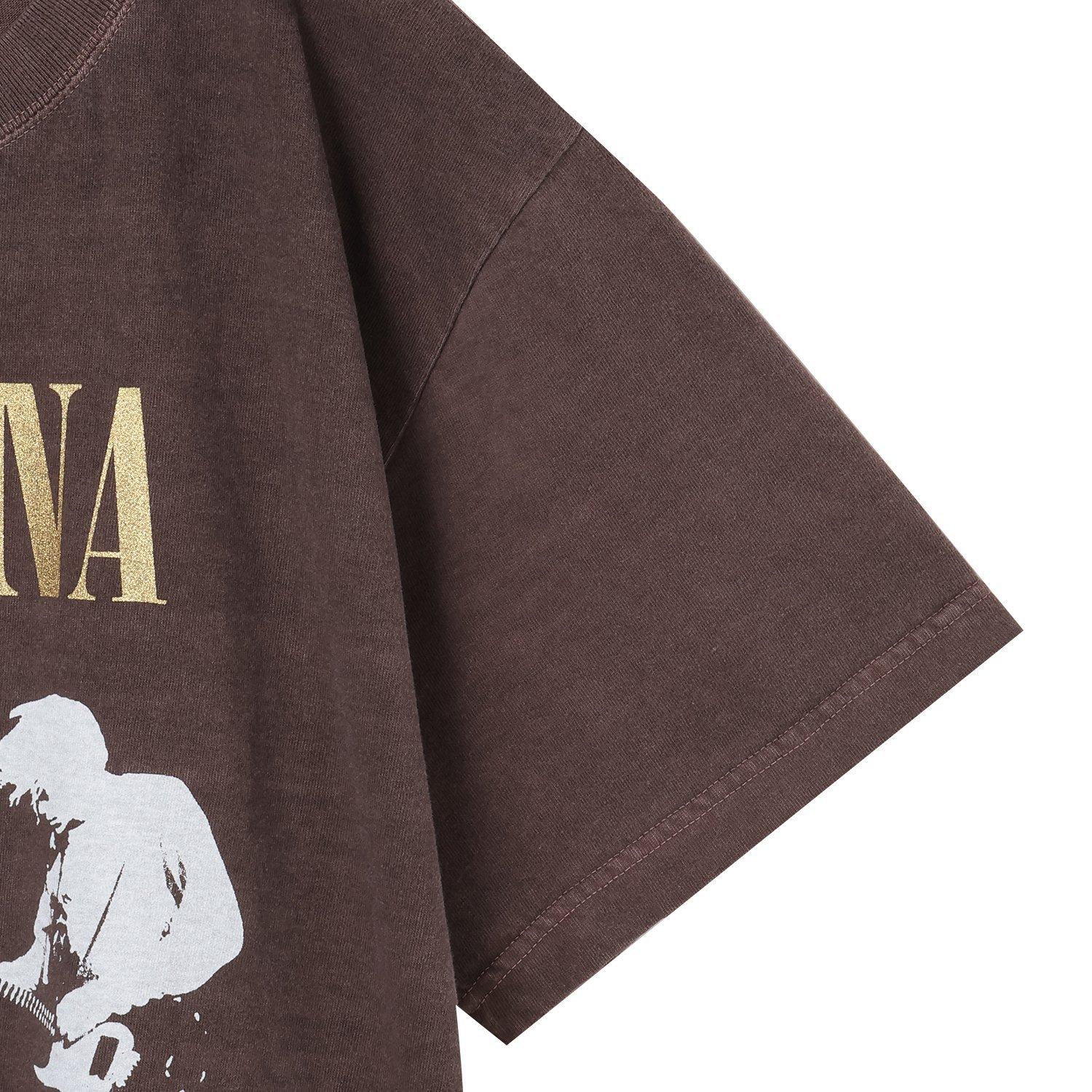 GOOD ROCK SPEED GOOD ROCK SPEED Nirvana Glitter Live T-Shirt