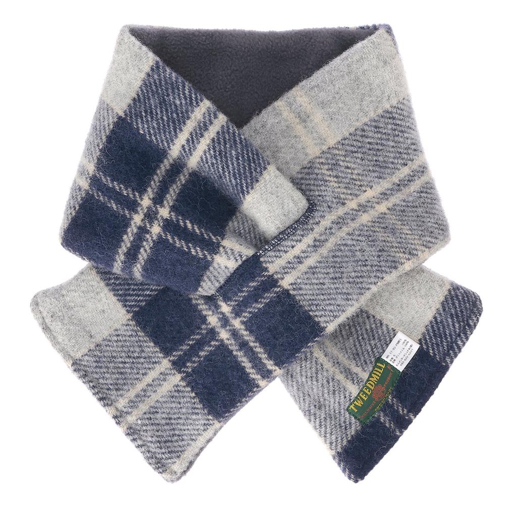  TWEEDMILL TWEEDMILL Wool Fleece Double Faced Scarf画像1