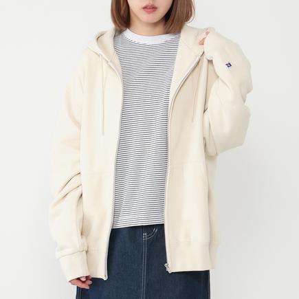 RUSSELL ウィメンズブックストアロゴジップフーディー オッシュマンズSMU