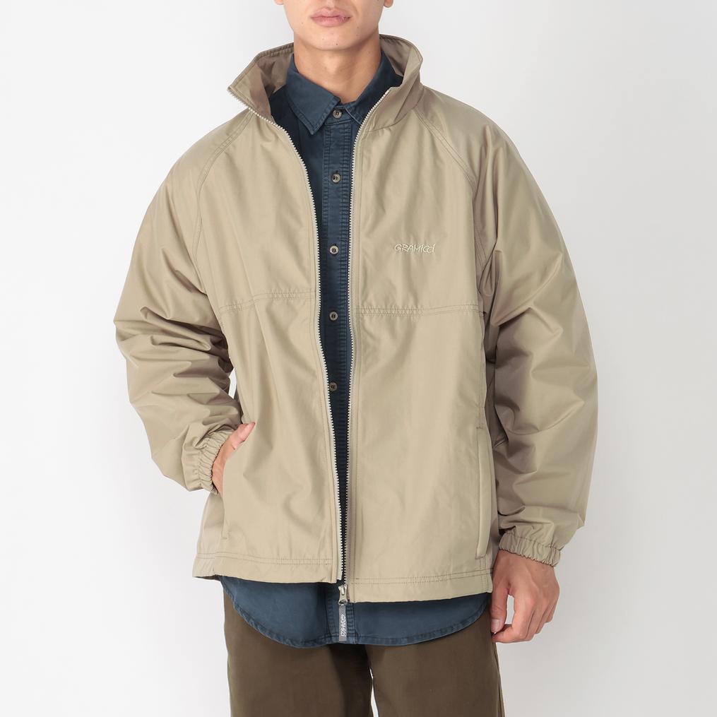 モデル：175cm / 着用サイズ：L Gramicci GRAMICCI M's Stand Collar Jacket画像1