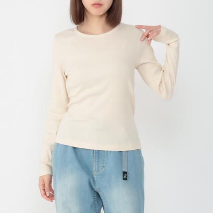 Healthknit ウィメンズリブ L/S Tシャツ オッシュマンズSMU