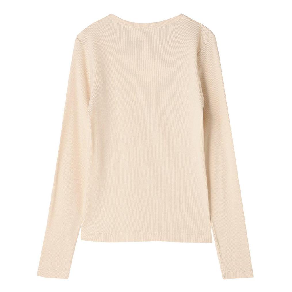  Healthknit HEALTH KNIT W's Rib L/S Tee OSHMAN'S SMU画像5