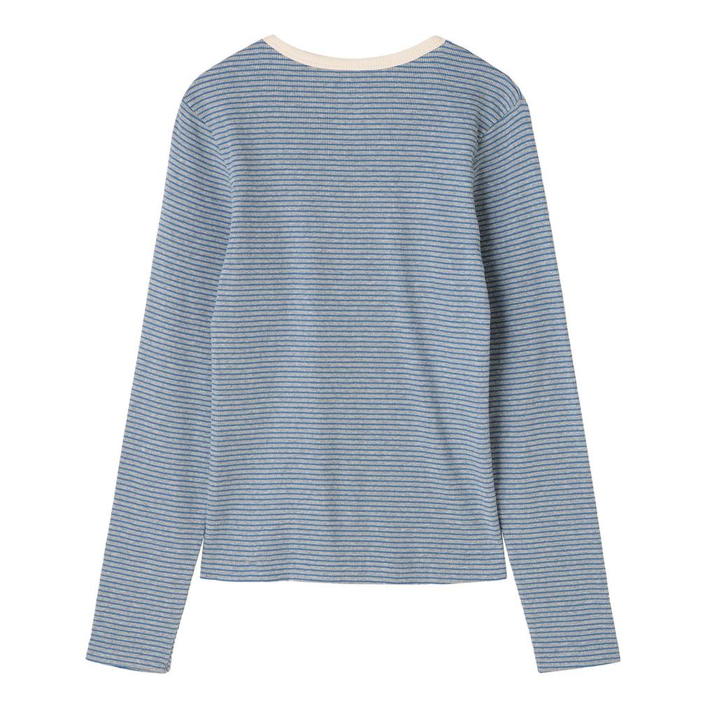  Healthknit HEALTH KNIT W's Rib L/S Tee OSHMAN'S SMU画像3