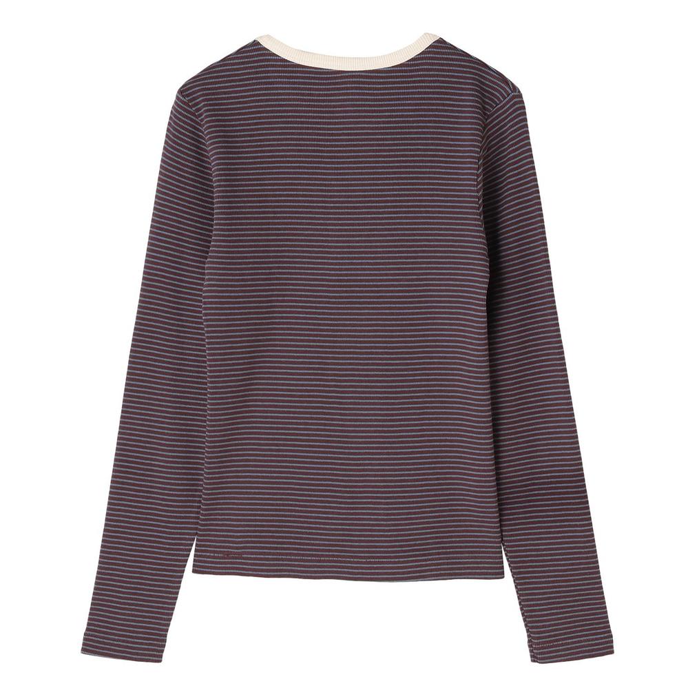  Healthknit HEALTH KNIT W's Rib L/S Tee OSHMAN'S SMU画像3