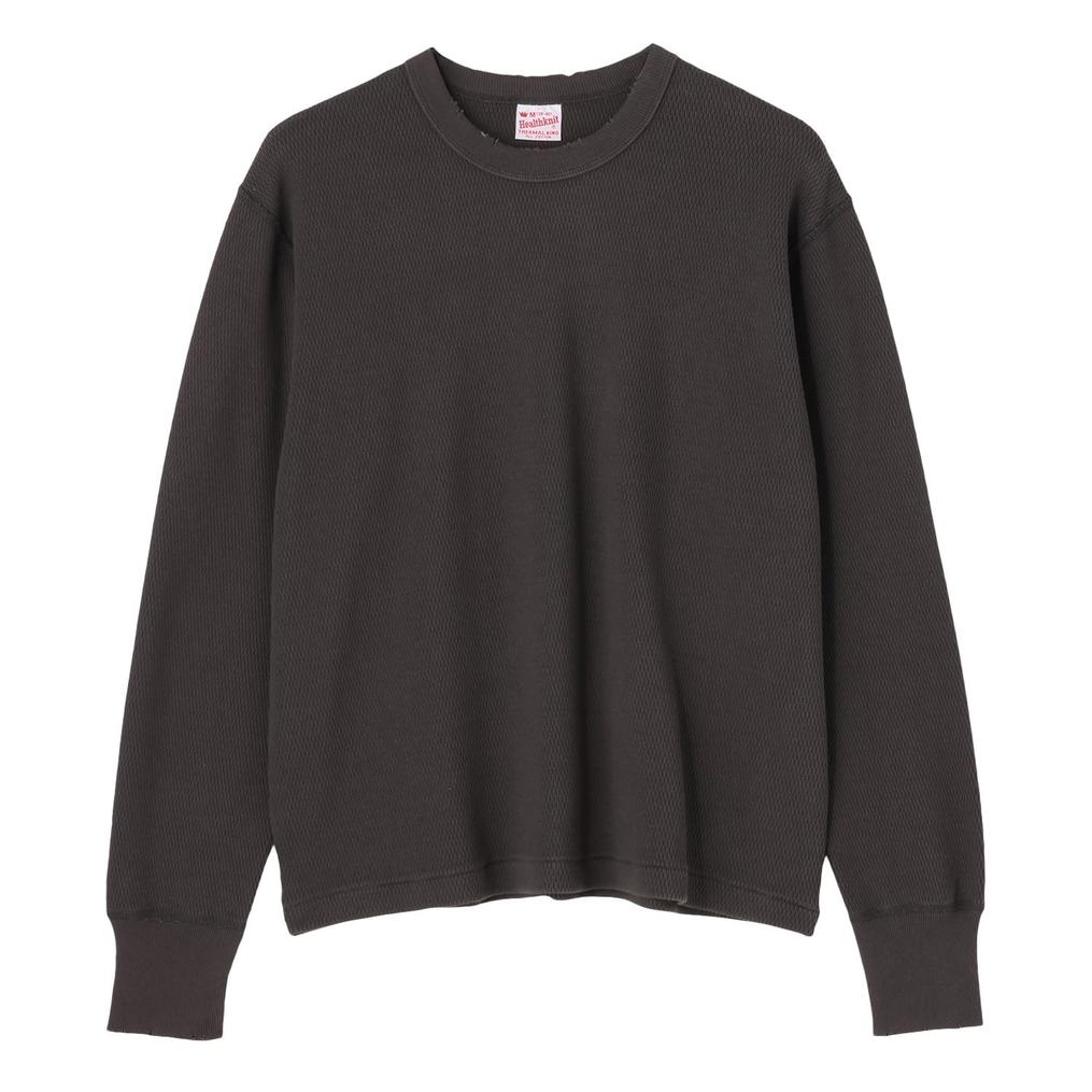  Healthknit 【オンライン限定価格】 W's Honeycomb Damaged Crew OSHMAN'S SMU画像1