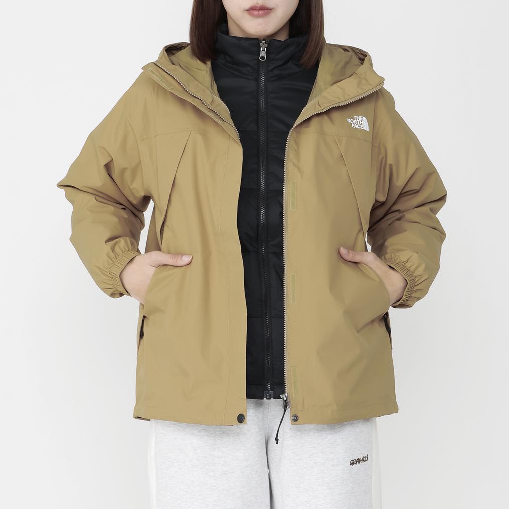 モデル：161cm / 着用サイズ：M THE NORTH FACE THE NORTH FACE W's Kronos Triclimate Jacket画像1