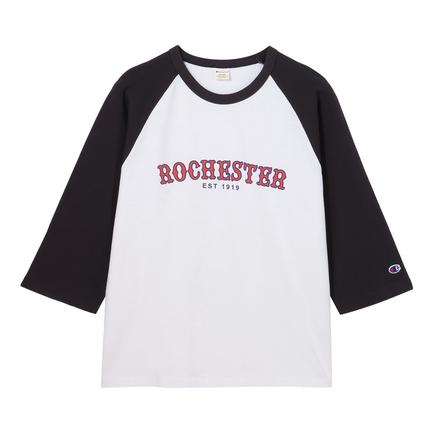 CHAMPION レトロベースボール 3/4 Tシャツ