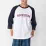 モデル：175cm / 着用サイズ：L CHAMPION CHAMPION Retro Baseball 3/5 T-Shirt画像1