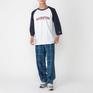 モデル：175cm / 着用サイズ：L CHAMPION CHAMPION Retro Baseball 3/5 T-Shirt画像2