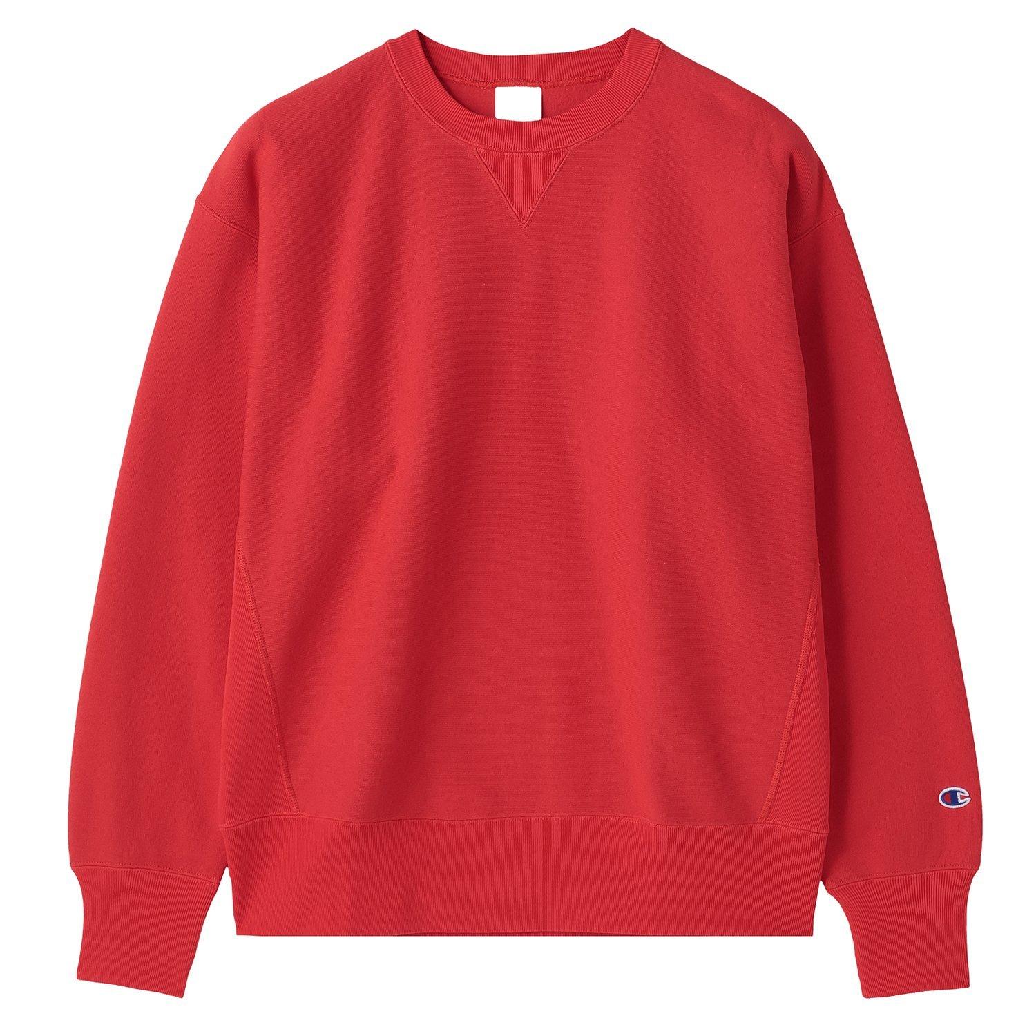 Champion / REVERSE WEAVE/CORNELL/XL/コットン/RED CHAMPION CHAMPION Reverse Weave Crewneck Sweat Shirt OSHMAN'S SMU