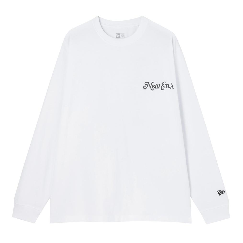  NEW ERA NEW ERA L/S Oversized Cotton Tee Archive Mix Logo画像1