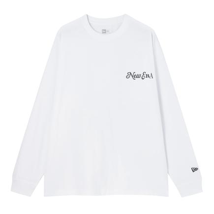 NEW ERA L/S オーバーサイズドコットンTシャツ