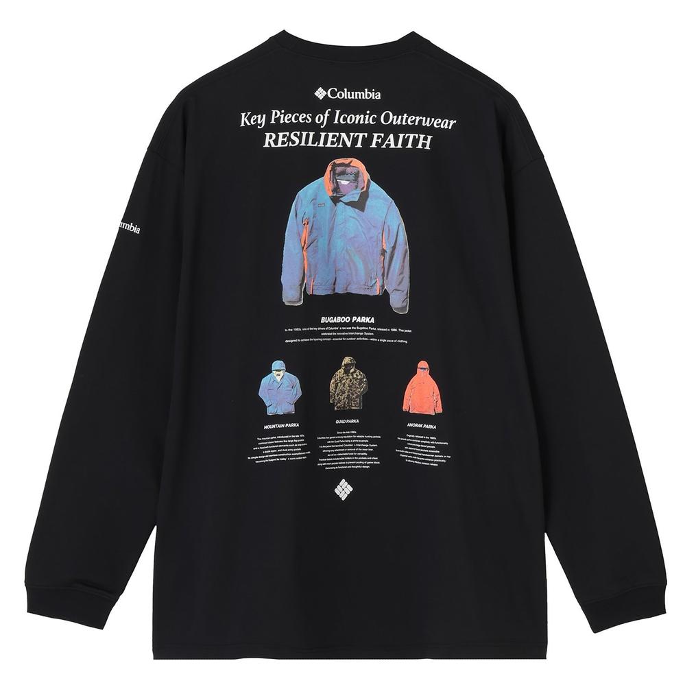  Columbia Columbia Lil IndianFalls G L/S Tee OSHMAN'S SMU画像1