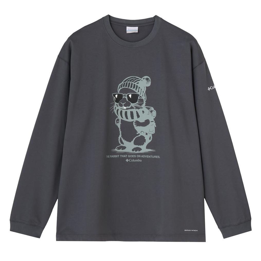  Columbia Columbia Lil IndianFalls G L/S Tee OSHMAN'S SMU画像1