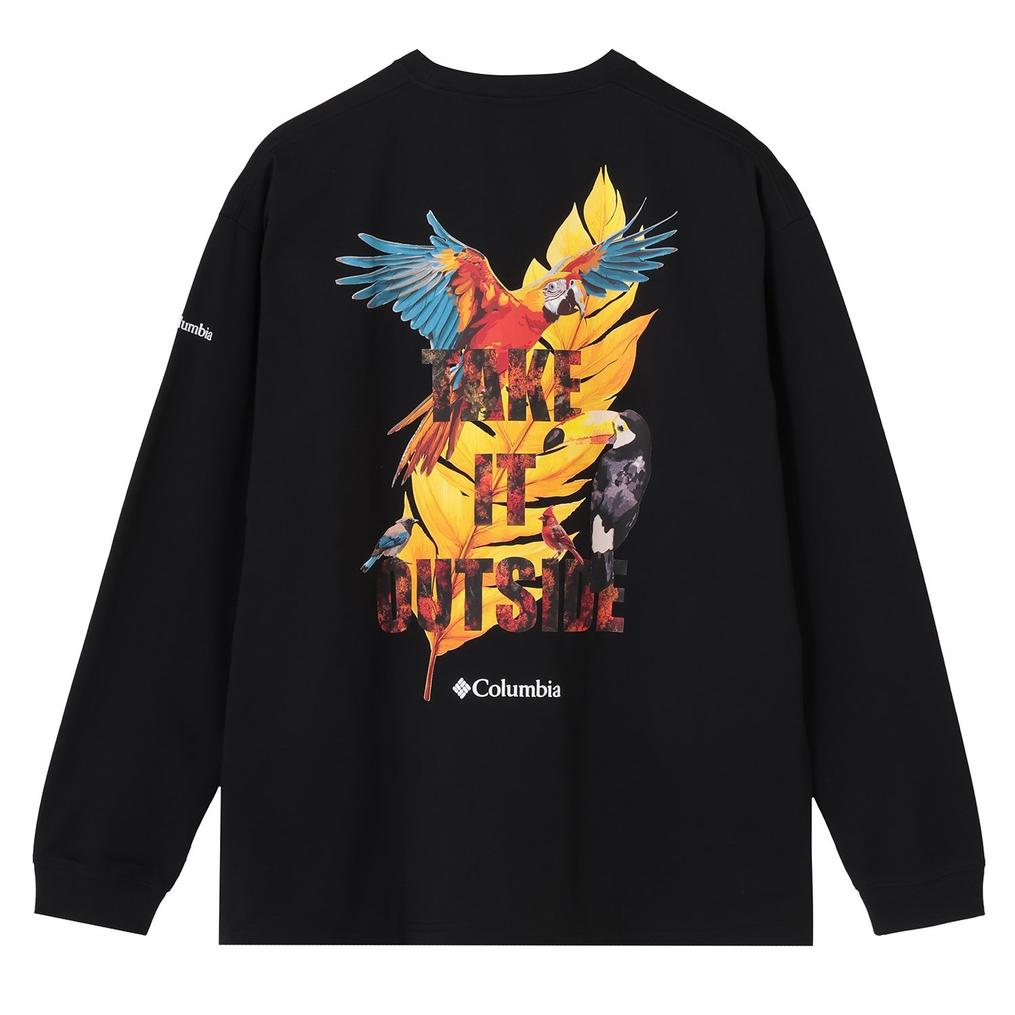  Columbia Columbia Lil IndianFalls G L/S Tee OSHMAN'S SMU画像1