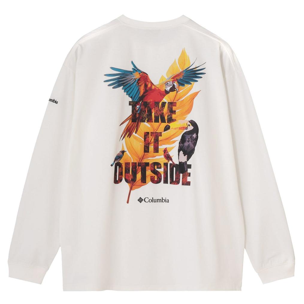  Columbia Columbia Lil IndianFalls G L/S Tee OSHMAN'S SMU画像1