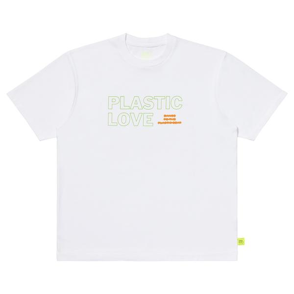 loosejoints プラスチックラブ S/S Tシャツ ホワイト M