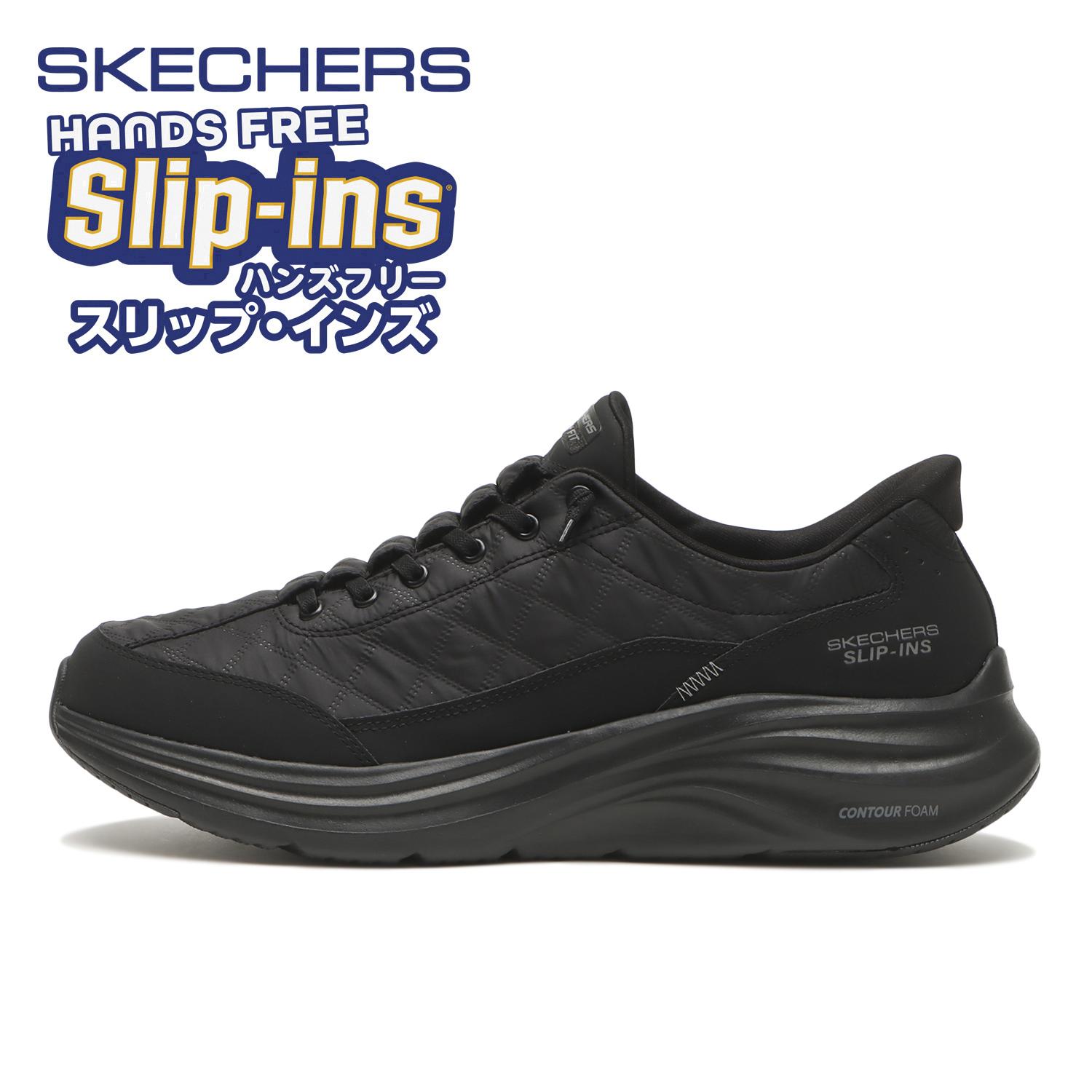 ハンズフリー スリップインズ サンダル｜スケッチャーズ ランブルオン BLK サンダル スケッチャーズ SKECHERS スリップインズ：ランブル
