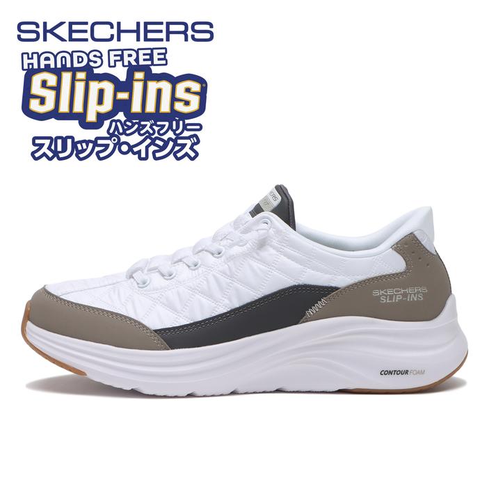 yz ySKECHERSz XPb`[Y COZY FIT R[W[tBbg 232619 WTP 26cm