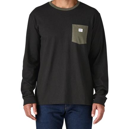 patagonia メンズL/S ショップステッカーポケットレスポンシビリティー