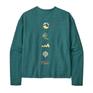  patagonia PATAGONIA W's LW Long Way Round Wildrise Crew画像3