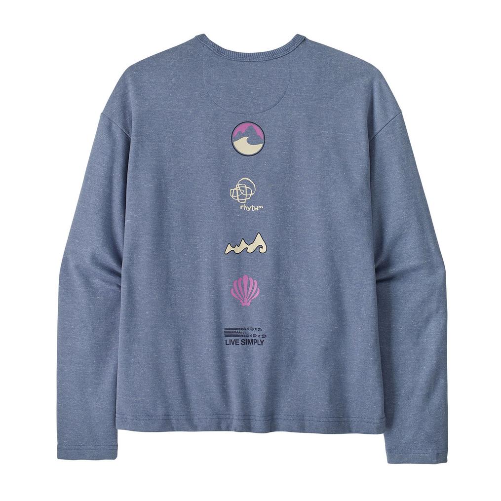  patagonia PATAGONIA W's LW Long Way Round Wildrise Crew画像1