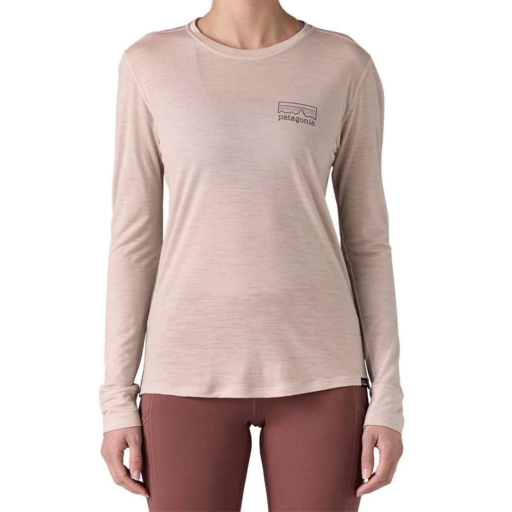  patagonia PATAGONIA W's L/S Capiline Cool Merino Blend Graphic Shirt画像1