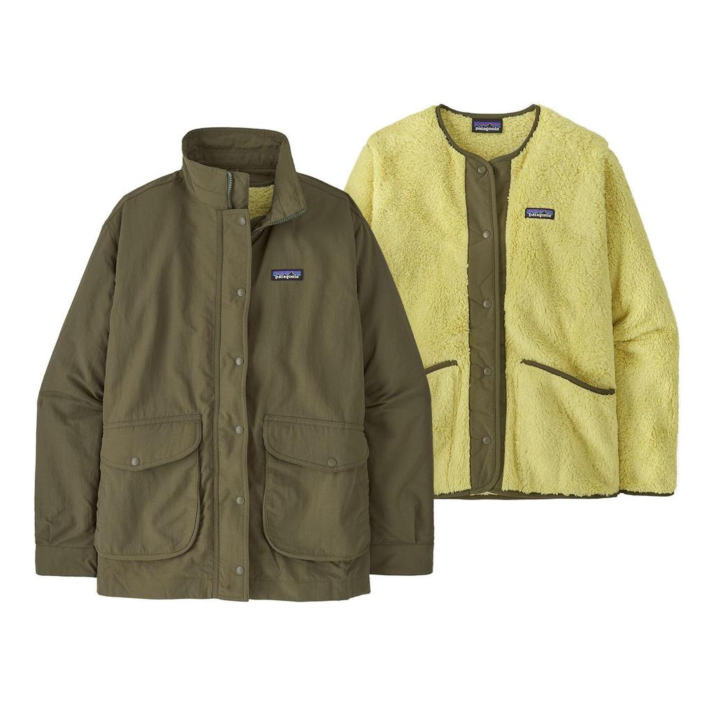 モデル：161cm / 着用サイズ：S patagonia PATAGONIA W's Skysail 3-in-1 Coat画像6